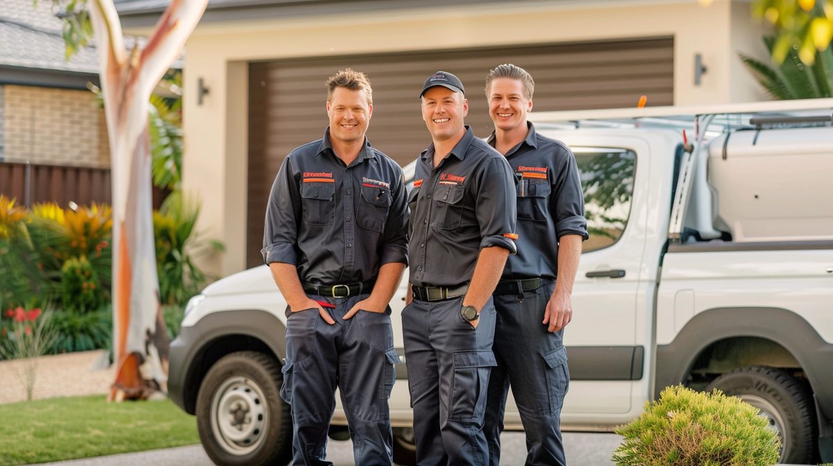 Our pest control team at work